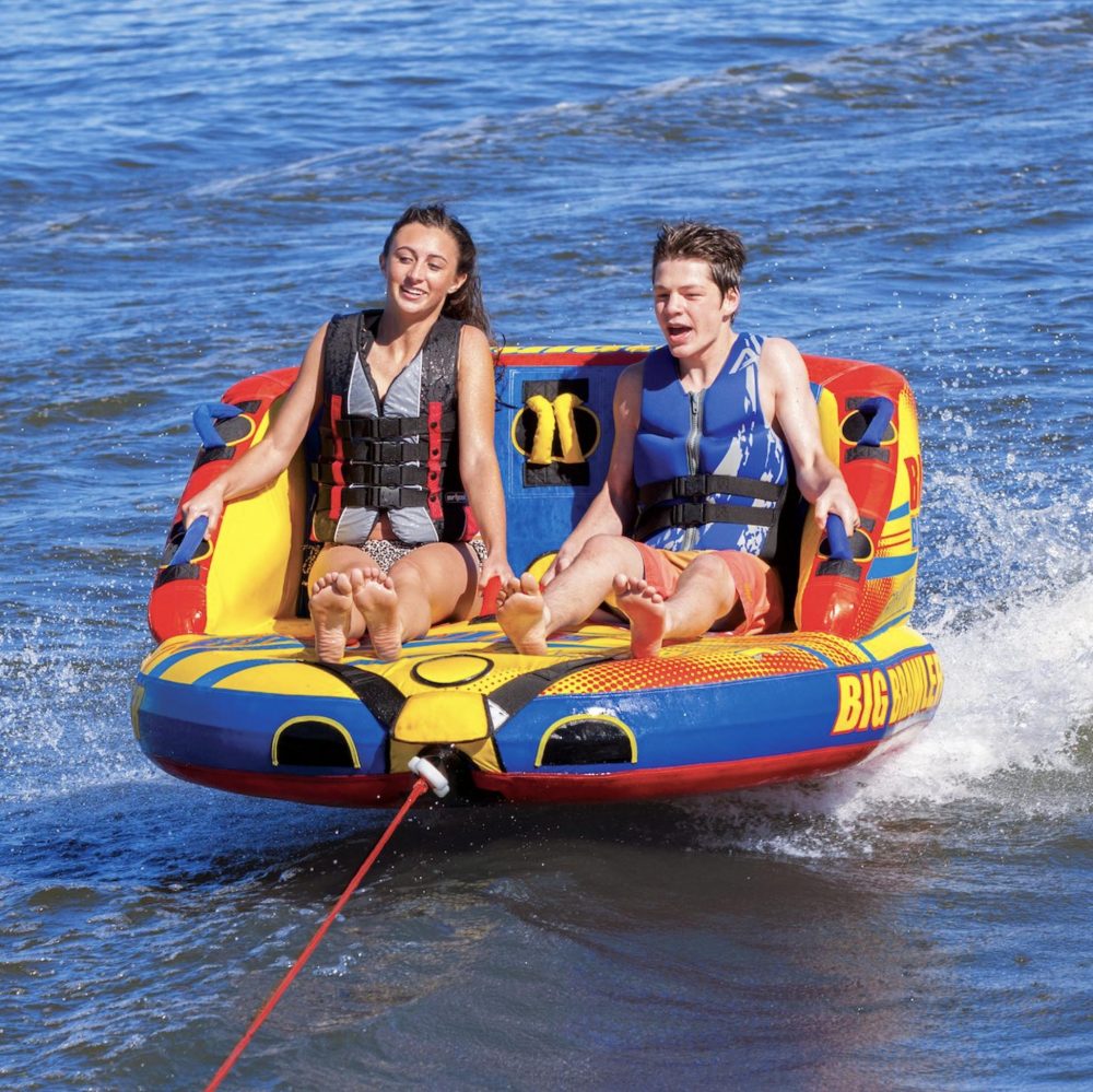 Boat Tubing: A First-Person Adventure on the Water