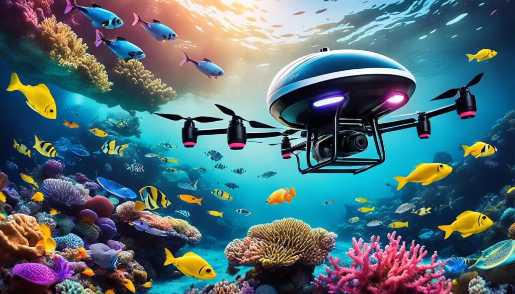 Advanced Underwater Drone Technology
