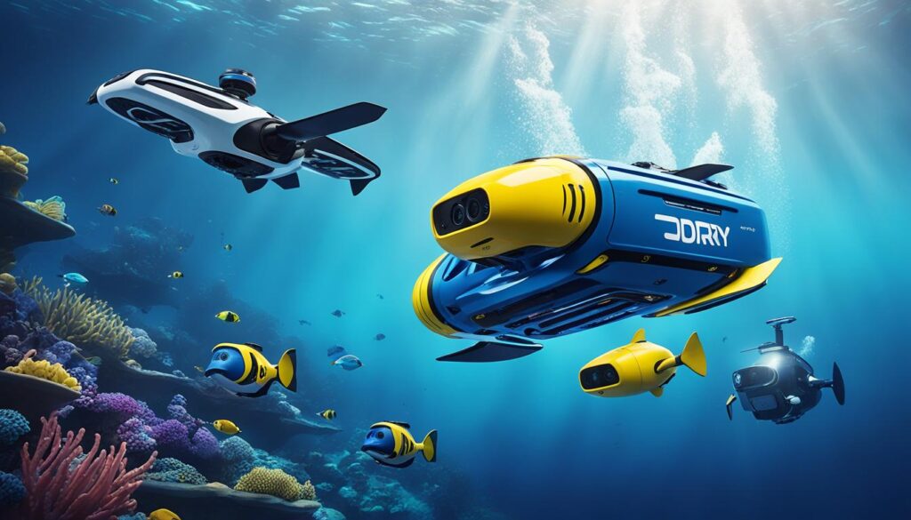 underwater drone design and construction