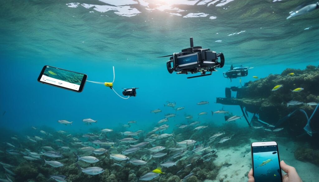 underwater drone fishing tips