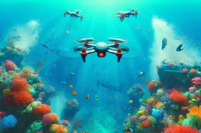 The Thrill of Underwater Drone Racing: Exploring the Depths with Advanced Technology