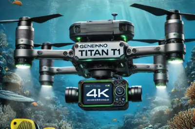 Professional 4K Photography: Capture Underwater with Geneinno Titan T1 Camera